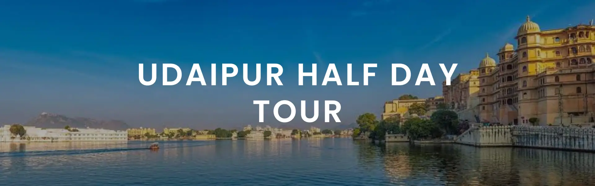 Udaipur half day tour